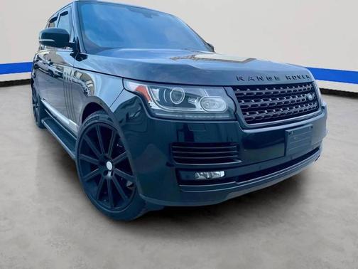 Black 2016 Land Rover Range Rover 3.0L Turbocharged Diesel HSE Td6