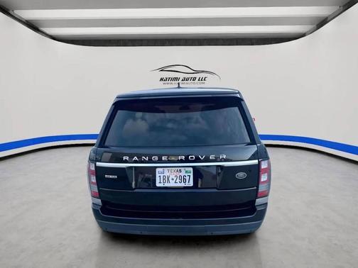 Black 2016 Land Rover Range Rover 3.0L Turbocharged Diesel HSE Td6