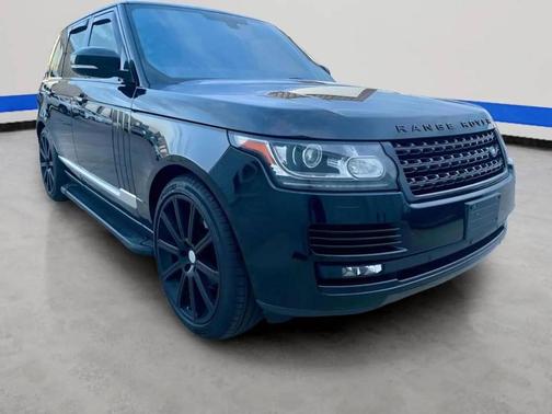 Black 2016 Land Rover Range Rover 3.0L Turbocharged Diesel HSE Td6