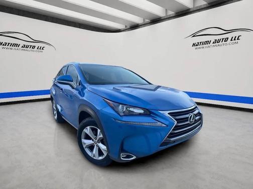 Blue 2017 Lexus NX 200t Base