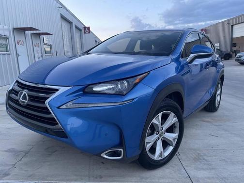 Blue 2017 Lexus NX 200t Base