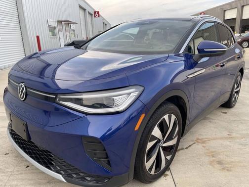 Blue 2021 Volkswagen ID.4 Pro S