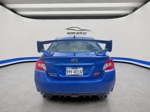 Blue 2021 Subaru WRX STI Limited w/Wing