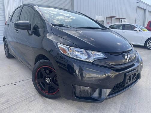 Black 2015 Honda Fit LX