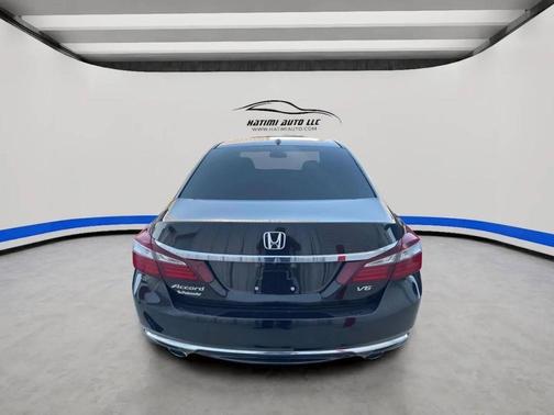 Black 2017 Honda Accord EX-L