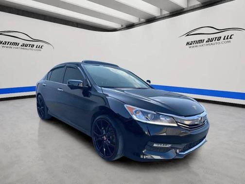 Black 2017 Honda Accord EX-L