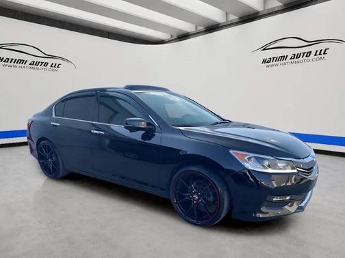 Black 2017 Honda Accord EX-L
