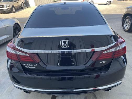 Black 2017 Honda Accord EX-L