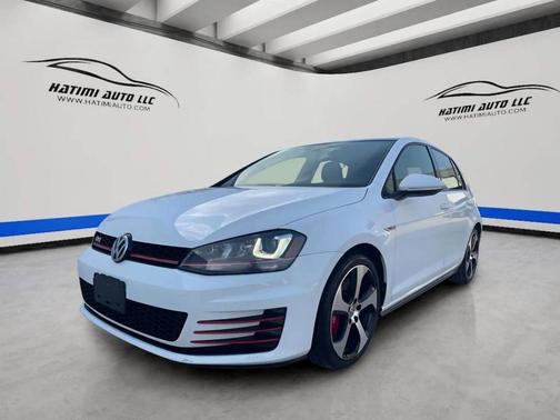 White 2017 Volkswagen Golf GTI 2.0T SE 4-Door