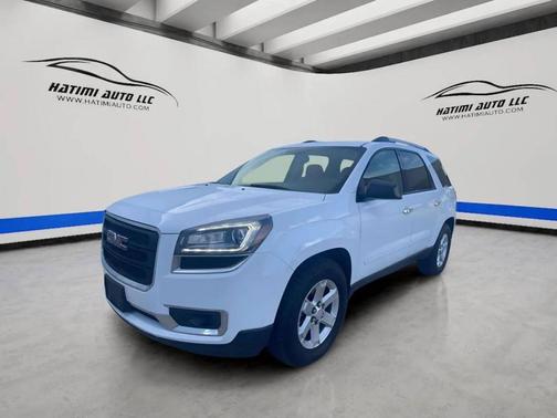 White 2016 GMC Acadia SLE-1