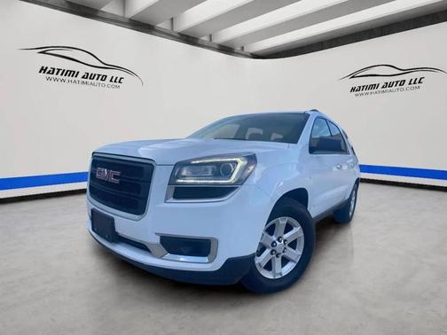 White 2016 GMC Acadia SLE-1