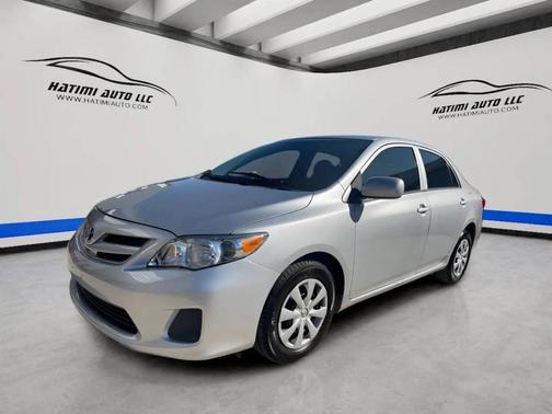 Silver 2013 Toyota Corolla L