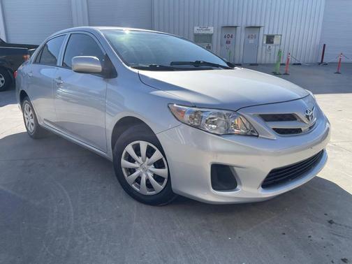 Silver 2013 Toyota Corolla L