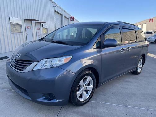 Blue 2015 Toyota Sienna LE