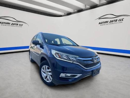 Blue 2015 Honda CR-V EX-L