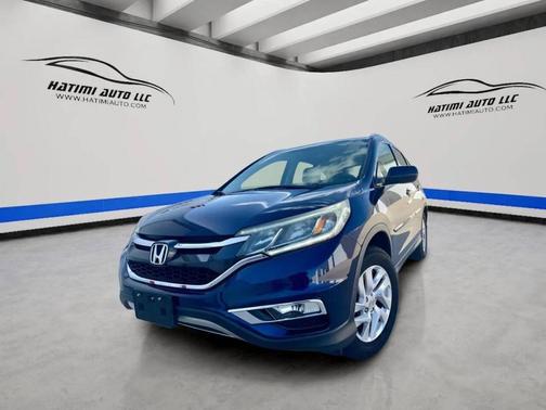 Blue 2015 Honda CR-V EX-L