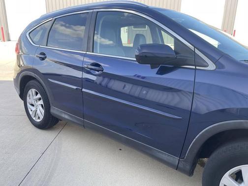 Blue 2015 Honda CR-V EX-L