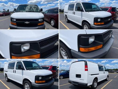 White 2009 Chevrolet Express 2500 Work Van