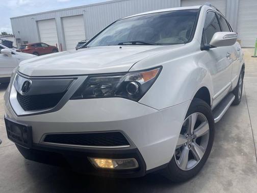 White 2012 Acura MDX 3.7L Technology