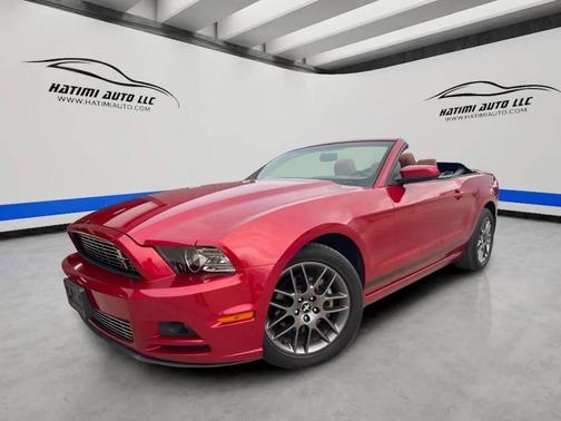 Red 2013 Ford Mustang V6 Premium