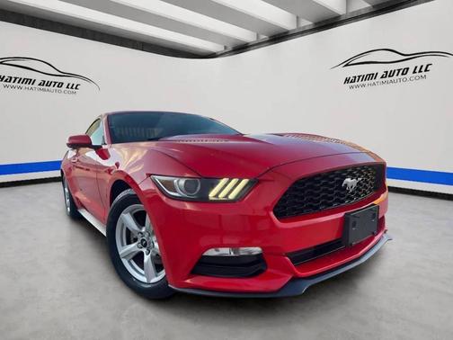 Red 2016 Ford Mustang V6