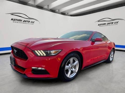 Red 2016 Ford Mustang V6