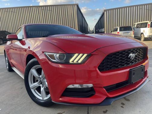 Red 2016 Ford Mustang V6