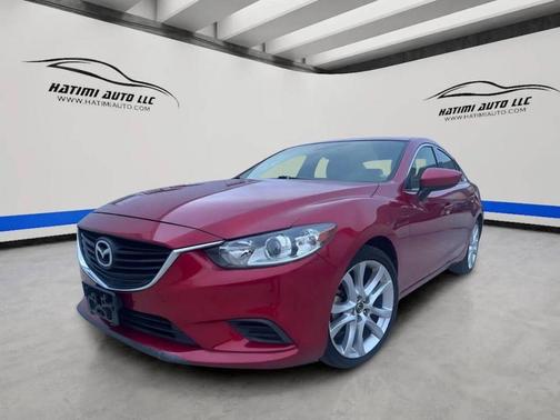 Red 2015 Mazda Mazda6 i Touring