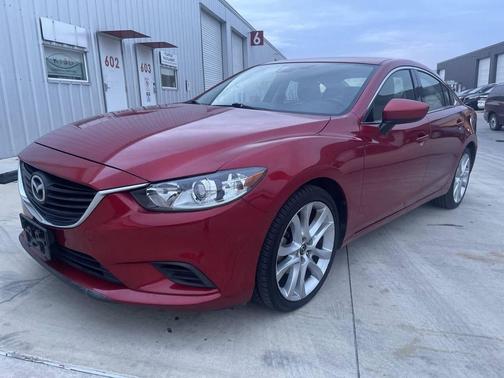 Red 2015 Mazda Mazda6 i Touring