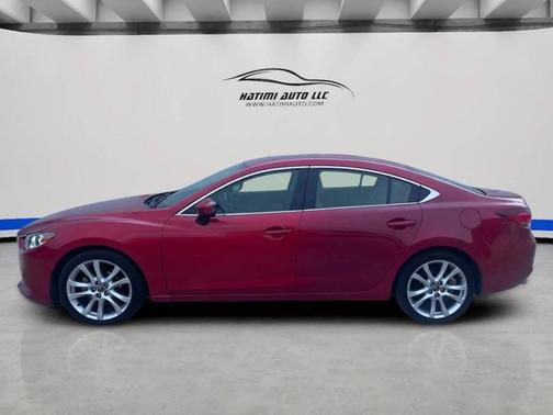 Red 2015 Mazda Mazda6 i Touring