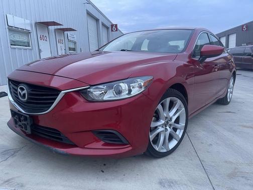 Red 2015 Mazda Mazda6 i Touring