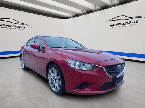 Red 2015 Mazda Mazda6 i Touring