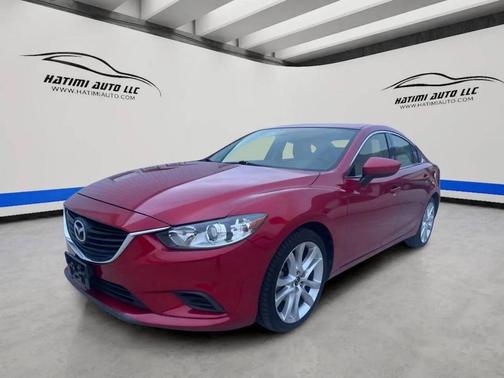 Red 2015 Mazda Mazda6 i Touring