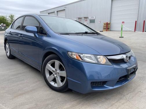 Blue 2010 Honda Civic LX-S