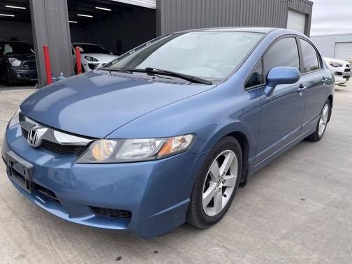 Blue 2010 Honda Civic LX-S