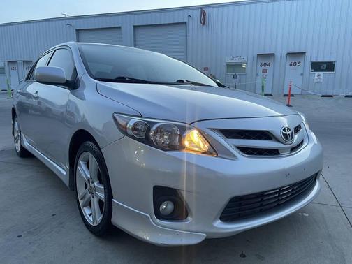 Silver 2013 Toyota Corolla S