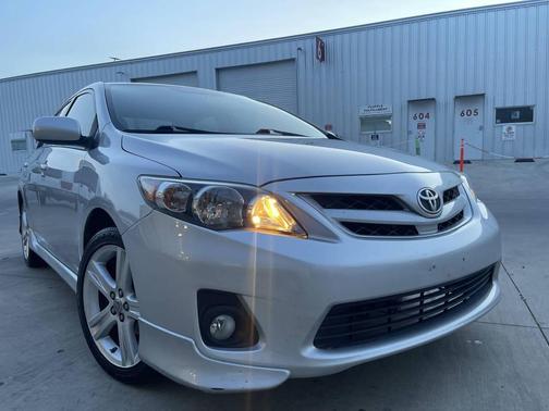 Silver 2013 Toyota Corolla S