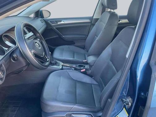 Blue 2015 Volkswagen Golf Auto TSI S w/Sunroof
