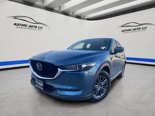 Blue 2021 Mazda CX-5 Sport