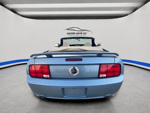 Blue 2005 Ford Mustang GT Premium