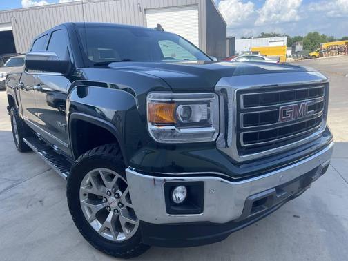Green 2015 GMC Sierra 1500 SLT