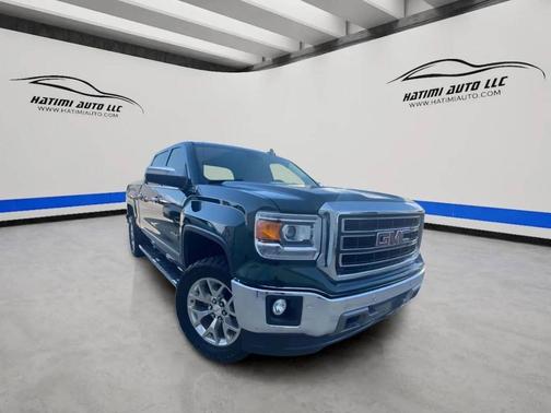 Green 2015 GMC Sierra 1500 SLT