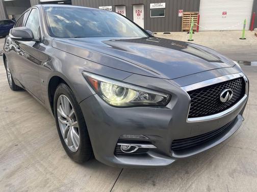 Gray 2014 INFINITI Q50 Premium
