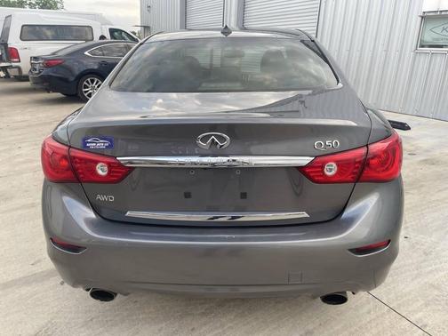 Gray 2014 INFINITI Q50 Premium