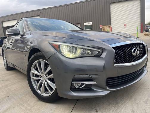 Gray 2014 INFINITI Q50 Premium