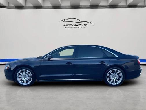 Blue 2012 Audi A8 4.2 quattro