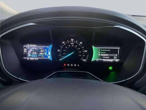 Beige 2016 Ford Fusion Energi Titanium