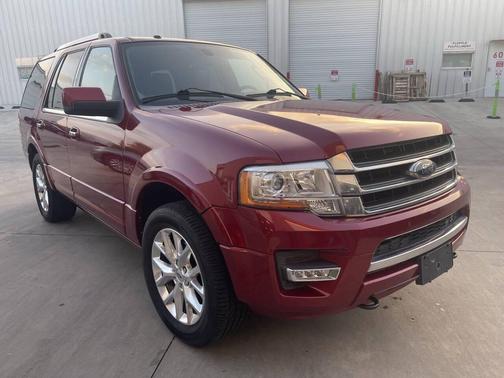 Red 2015 Ford Expedition Limited