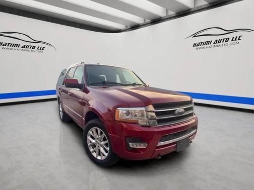 Red 2015 Ford Expedition Limited