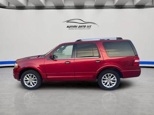 Red 2015 Ford Expedition Limited